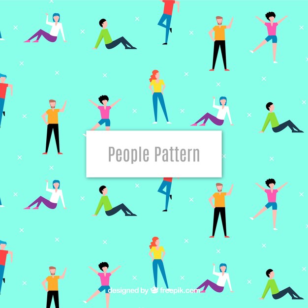 People pattern