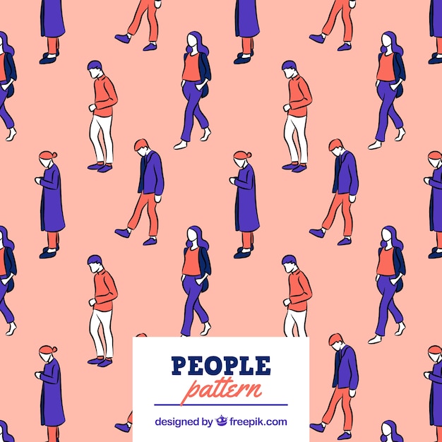 People pattern