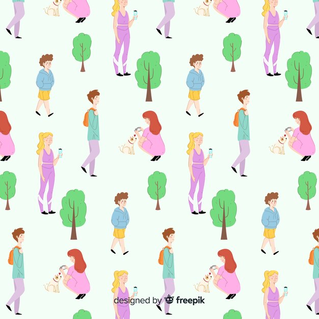 People pattern