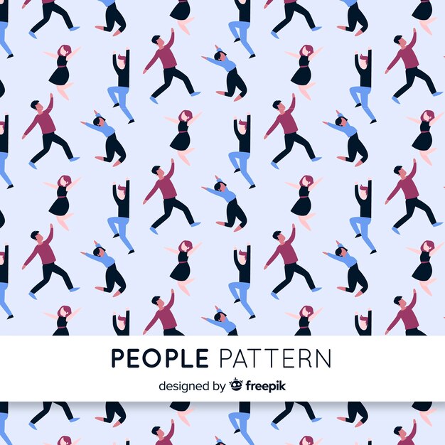사람들이 패턴