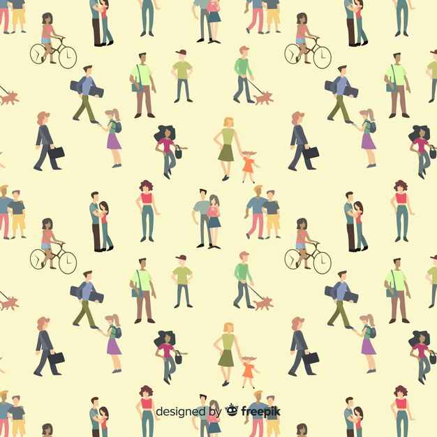 People pattern