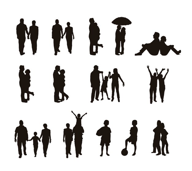 Download Human Silhouette Vectors, Photos and PSD files | Free Download