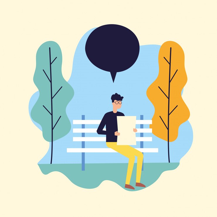 Free Vector people talking bubble