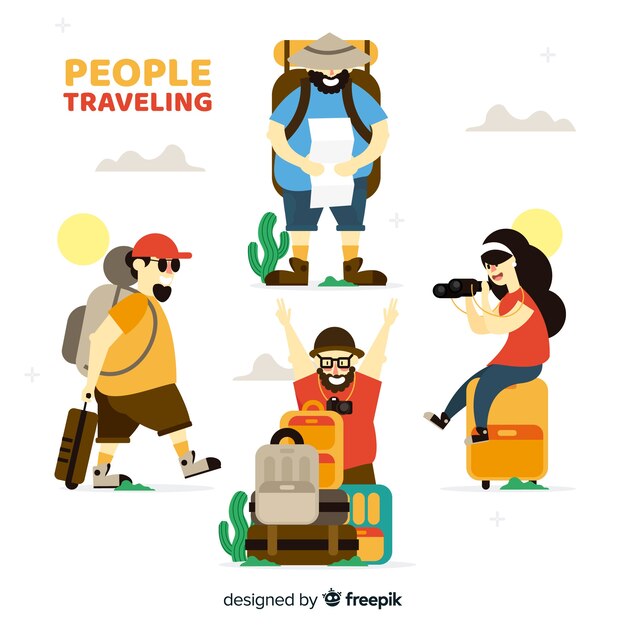 Люди, путешествующие