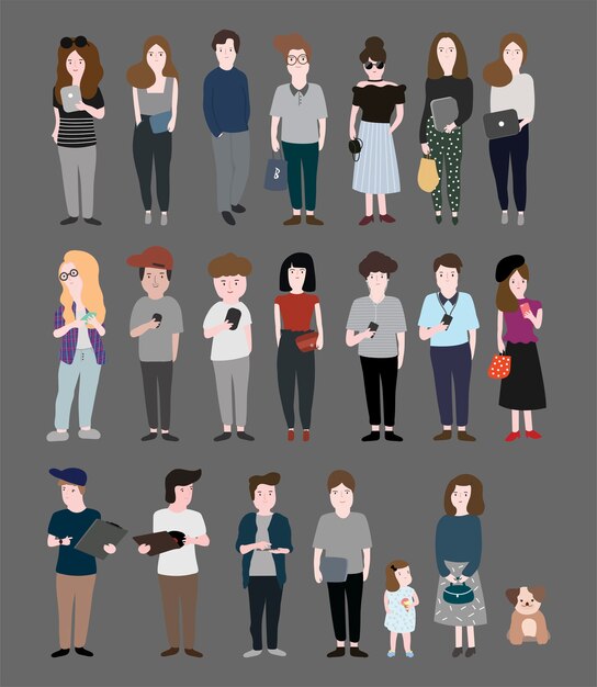 People vector