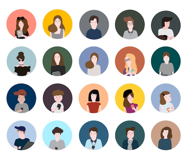 Free vector people vector