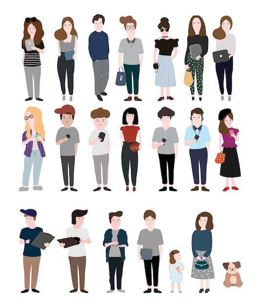 Free vector people