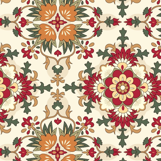 Persian carpet pattern desing