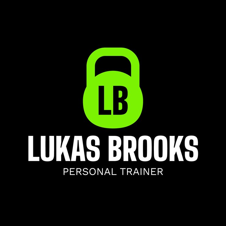 Free Vector personal trainer logo design template