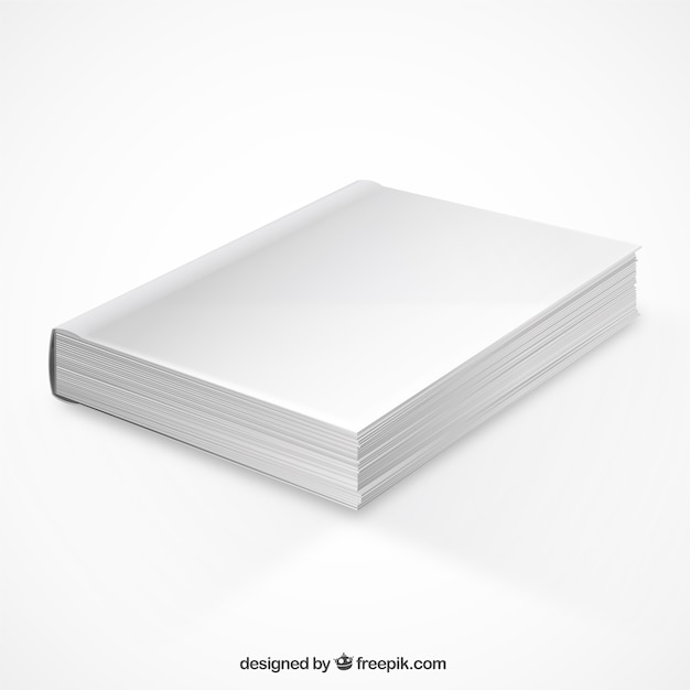 Perspective book mockup