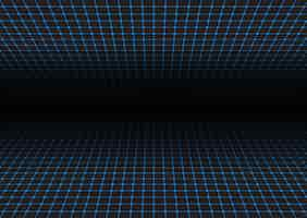 Free vector perspective grid background