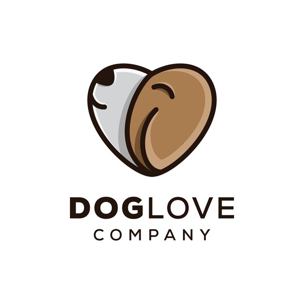Download Free Pet Love Dog Love Logo Premium Vector Use our free logo maker to create a logo and build your brand. Put your logo on business cards, promotional products, or your website for brand visibility.