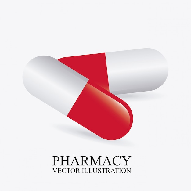 Free vector pharmacy graphic design