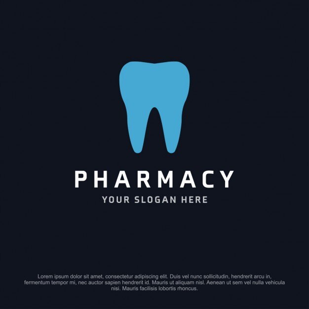 歯と薬局のロゴ