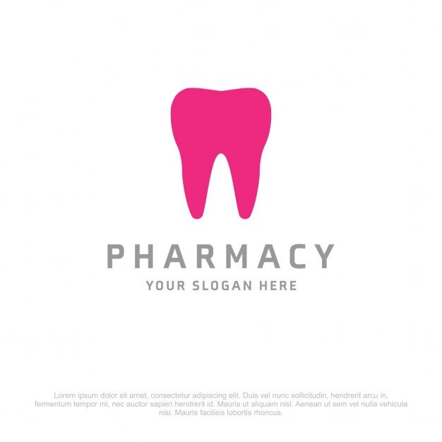 Pharmacy logo with a tooth