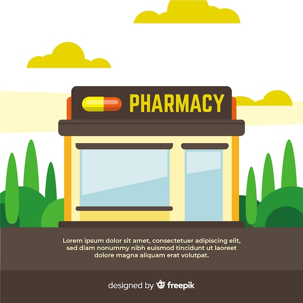 Free vector pharmacy