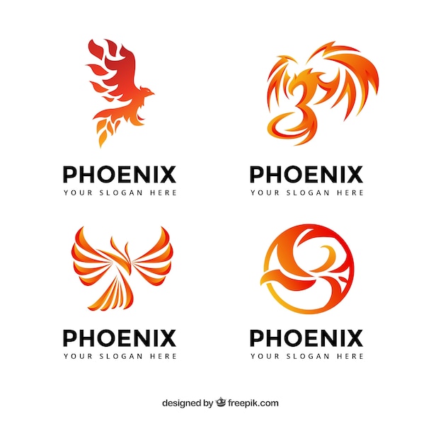 Коллекция логотипов Phoenix