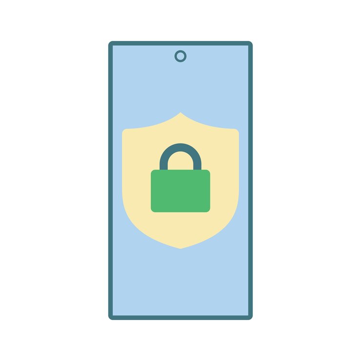 Free Vector phone protection icon
