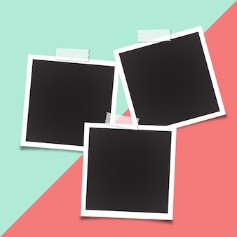 Photo frame template