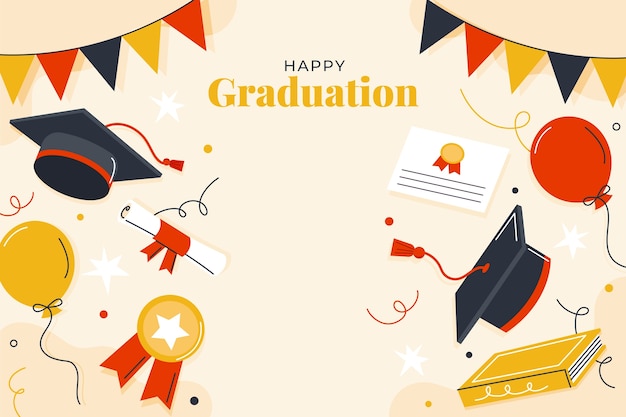 Photocall Template for Graduation – Free Vector Download