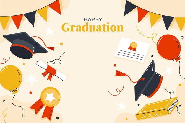 Photocall template for graduation