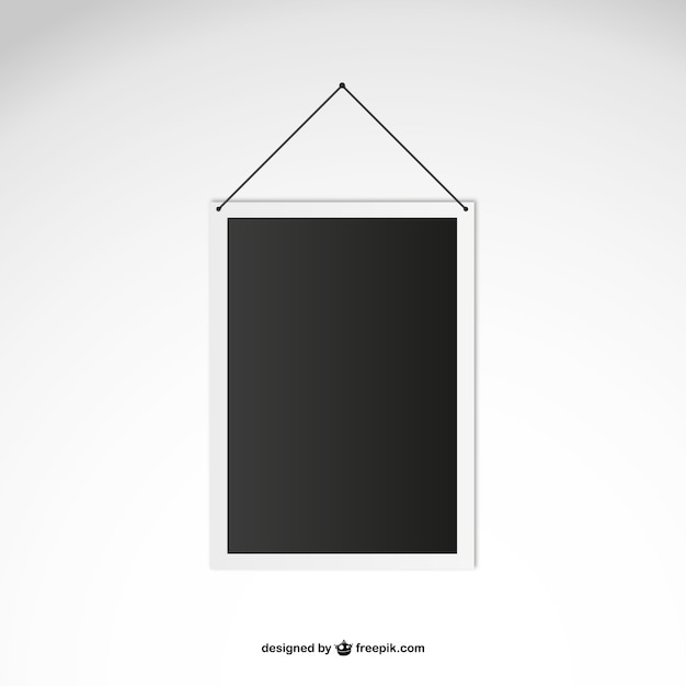 Free vector photograph exhibit template free