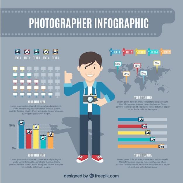 Фотограф infography