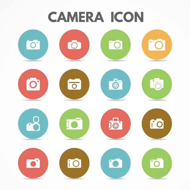 Free vector photography icons