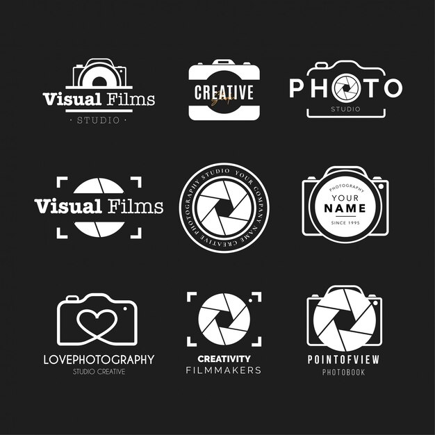 Photography logo collection