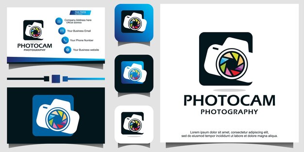 Photography logo design templates