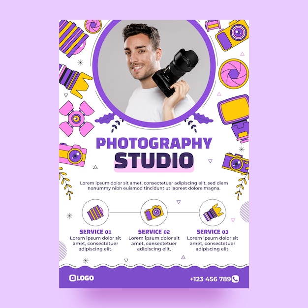 Photography template design