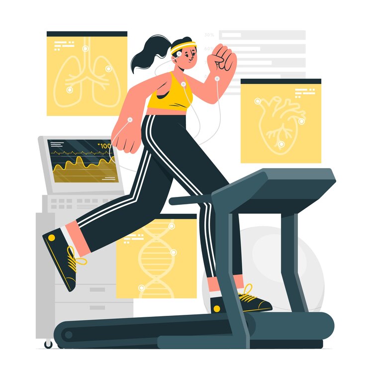 Free Vector physical assessment concept illustration
