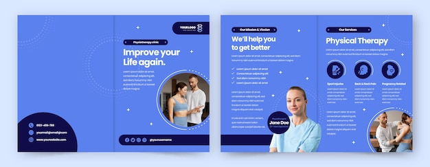 Physiotherapist  template design