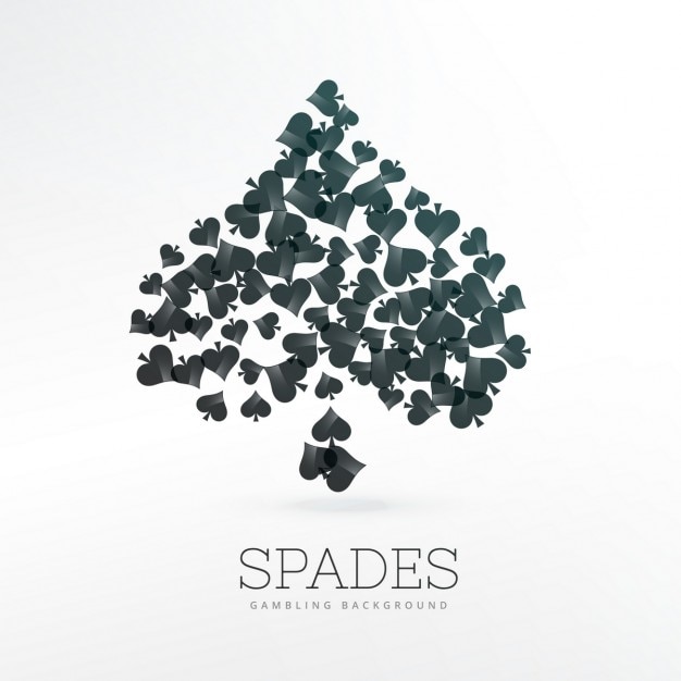 Free Vector pica poker background