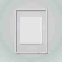 Free vector picture frame template