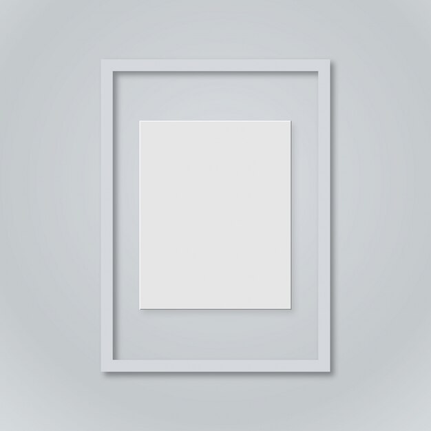 Picture frame template