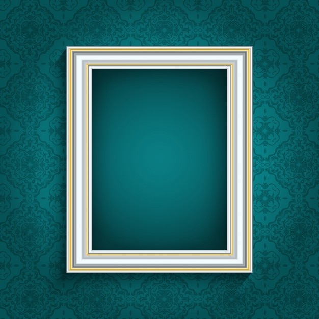 Free vector picture frame in a vintage style