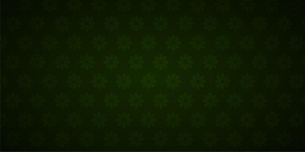 소나무 녹색 색상 꽃 패턴 배경 추상 배너 다목적 디자인