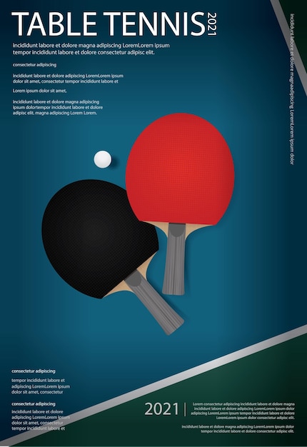 Pingpong Poster Template