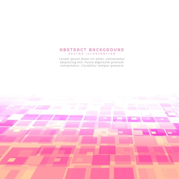 Free vector pink abstract squares background