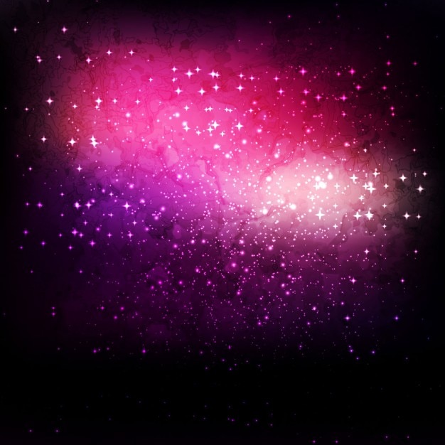 Vettore gratuito galaxy sfondo colorato