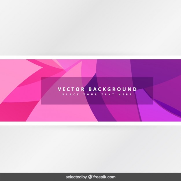 Free vector pink background in abstract style