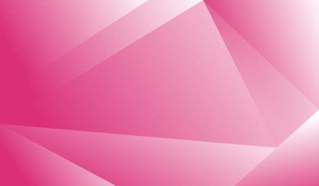 Free vector pink background modern geometric