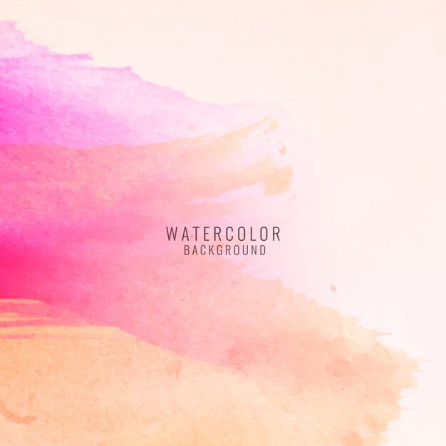 Pink background, watercolor texture