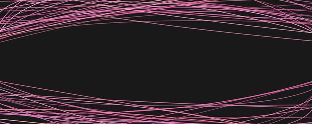 pink and black abstract banner