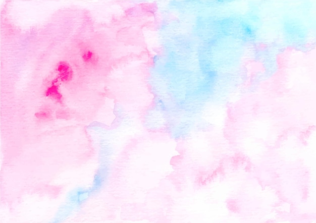 Pink blue abstract texture background with watercolor