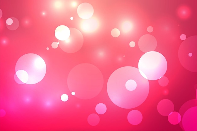 Free vector pink bokeh lights background design