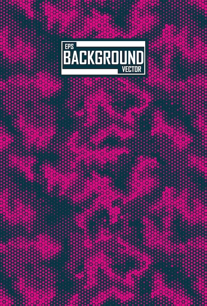 Pink camouflage background