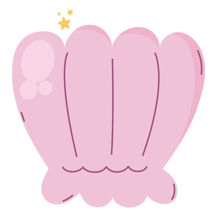 Free Vector pink clams design
