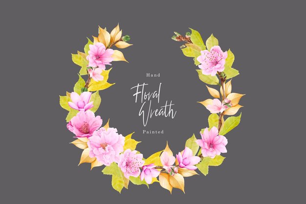 pink daisy floral watercolor invitation card set